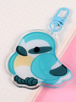 Blue Tit Acrylic Keychain