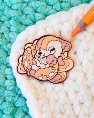 Tiger Quoll Enamel Pin Badge