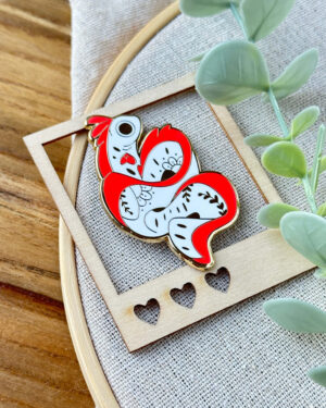 Giant Oarfish Enamel Pin Badge