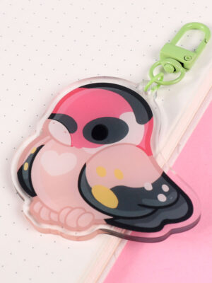 Goldfinch Acrylic Keychain