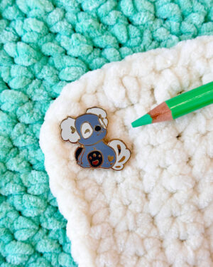 Koalas Don't Have Tails Enamel Pin Badge