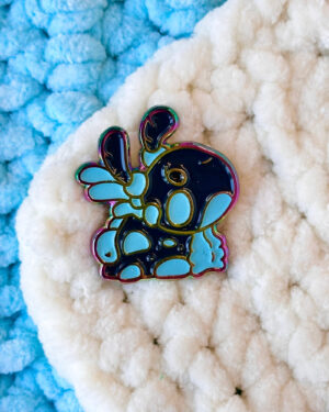 Nembrotha Crispata Nudibranch Enamel Pin Badge