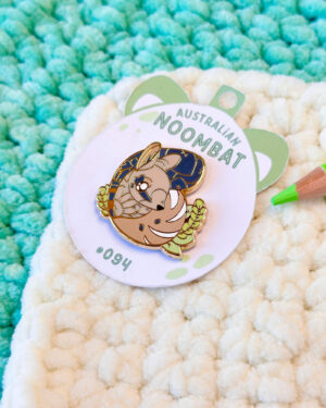 Noombat Enamel Pin Badge