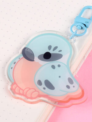 Nuthatch Acrylic Keychain