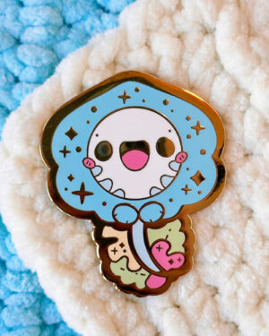 Oceanic Whipray Enamel Pin Badge