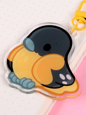 Oriole Bird Acrylic Keychain