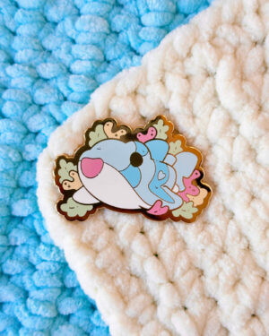 Port Jackson Shark Enamel Pin Badge