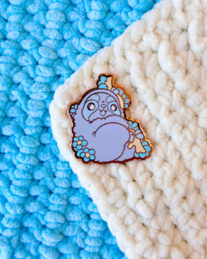 Pygmy Sloth Enamel Pin Badge