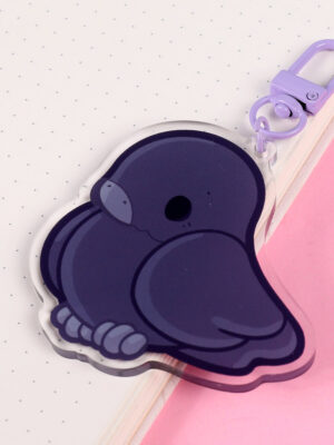 Raven Acrylic Keychain