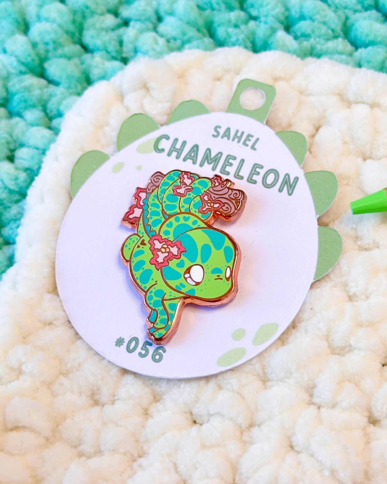 Sahel Enamel Pin - Designed by Evy Benita - Critumi Series - All Rights Reserved (3) - Evy Benita