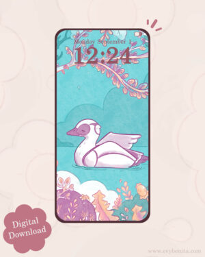 Shrew Duck Digital Wallpaper