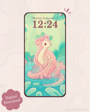 Forest Pangolin Digital Wallpaper