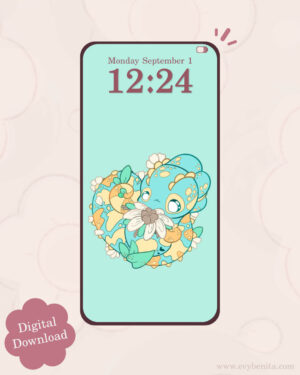 Panther Chameleon Digital Wallpaper