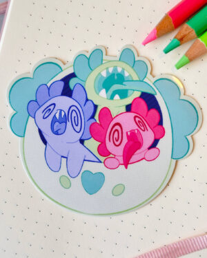 Zombie Lotlgotchi Sticker